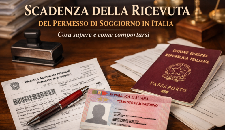 Scadenza della ricevuta del permesso di soggiorno